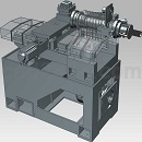 线轨数控车床模型UG设计