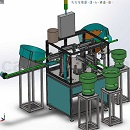 医药配件组装机模型Solidworks格式