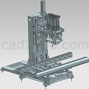 工位拧紧机模型UG设计
