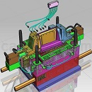 手套箱模具（下模）模型UG设计