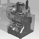 卷胶带机模型UG设计