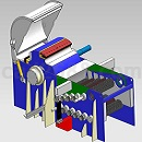 木片切削机UG设计