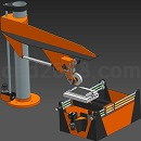 研磨机模型UG设计