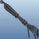 机器人用前臂模型PROE设计