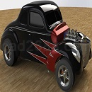 福特老爷车模型CATIA设计