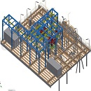 管道结构设计（用于船舶）模型PROE设计