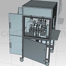 PCB检查机模型UG设计