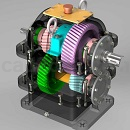 二级同轴式减速器模型Solidwroks设计