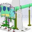 圆形真空室模型UG设计