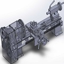 微型车床模型Solidwrks设计