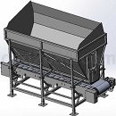 带式输送机料斗UG设计