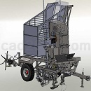 甜菜收获机模型PROE设计