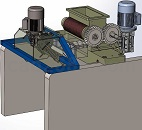 面食挤出机模型UG设计