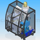 铜线分离机外壳模型UG设计