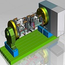 加工中心四轴夹具模型UG设计