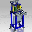 钢珠打入机模型UG设计