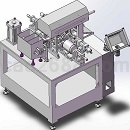 双头自动管端加工机模型Solidworks设计