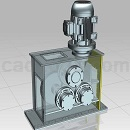 两端输出轴的齿轮箱模型UG设计