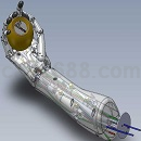高仿真机械手模型Solidworks设计