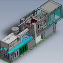 压铸成型机模型Solidworks设计