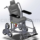 特殊功能轮椅模型Solidworks设计