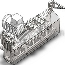 红宝石珩磨机Solidworks 设计