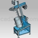 倾斜式造粒机UG设计