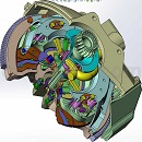 吉尔130汽车离合器模型Solidworks设计