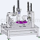 定子点胶机模型UG设计