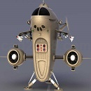 攻击舰模型Solidworks设计