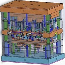 塑料注射模具模型Solidworks设计
