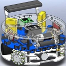 足球机器人模型Solidworks设计