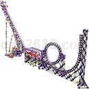 过山车模型PROE设计