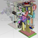 电池槽模具UG设计