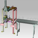 输送机总成模型UG设计