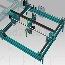 XY平面绘图仪UG设计