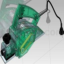 刨床工具模型UG设计（电刨子）