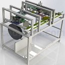 印刷贴标机UG设计