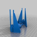 3D打印模型玩具截击机