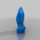 3D打印模型太空舱玩具