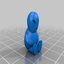 3D打印模型外星小绿人