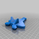 3D打印模型F-22展示模型