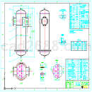 LF-30型空气过滤器装配图CAD格式