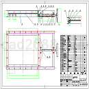 手动插板阀CAD格式