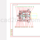 CGJ-00行星齿减速机CAD图形
