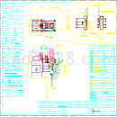 钻孔攻牙机规划总图CAD设计