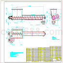 螺旋加料器CAD图纸