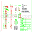 PL25斗式提升机总图CAD图纸