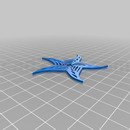 3D打印模型海星模型 
