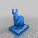 3D打印模型兔子模型